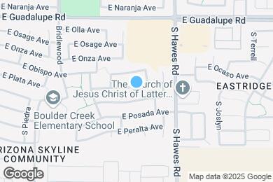 Map image of the property - 8243 E Plata Ave