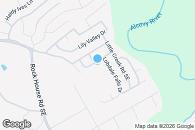 Map image of the property - 1563 Little Creek Dr