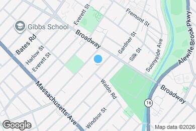 Map image of the property - 66 Cleveland St