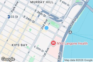 Map image of the property - 314 E 34th St