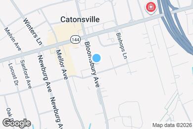 Map image of the property - 39 Bloomsbury Ave