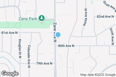 Map image of the property - 8016 Zane Ave N