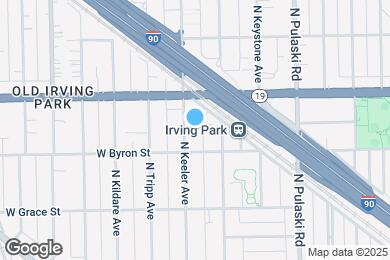 Map image of the property - 3923 N Keeler Ave