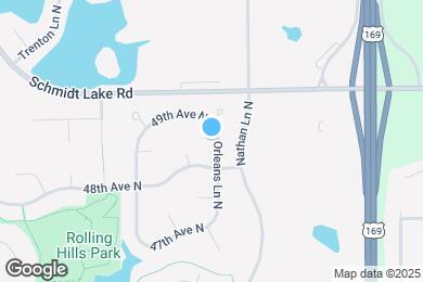 Map image of the property - 4845 Orleans Ln N