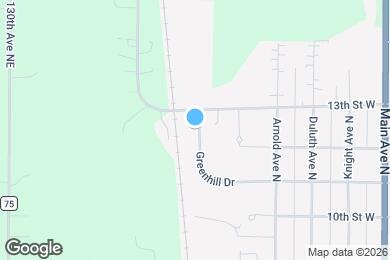 Map image of the property - 1211 Greenhill Dr