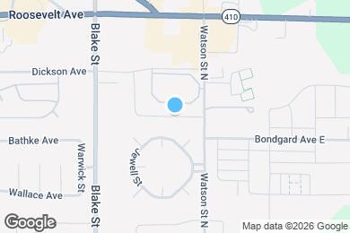 Map image of the property - 305 Smith Dr