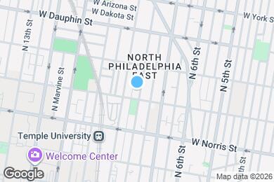 Map image of the property - 2114 N 8th St