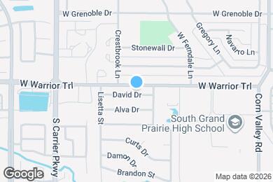 Map image of the property - 418 David Dr