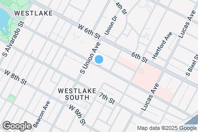 Map image of the property - 1027 Wilshire Blvd