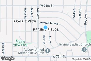 Map image of the property - 5317 W 73rd St
