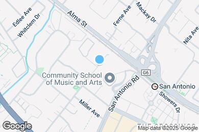 Map image of the property - 181 Del Medio Ave