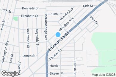 Map image of the property - 2021 Edwardsville Rd