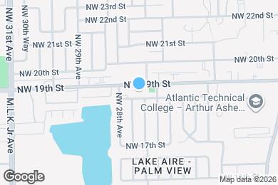 Map image of the property - 2750 NW 19th St