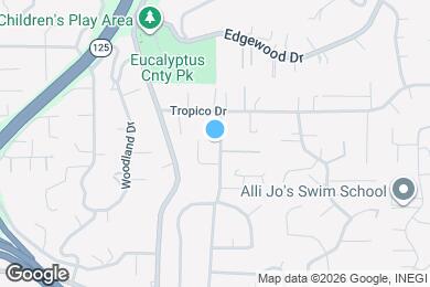 Map image of the property - 4240 Camino Paz