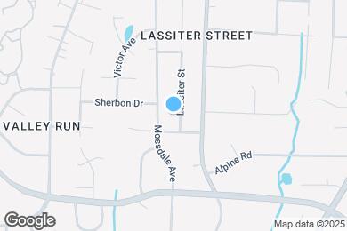 Map image of the property - 3334 Lassiter St