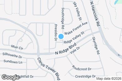 Map image of the property - 582 Southridge Rd