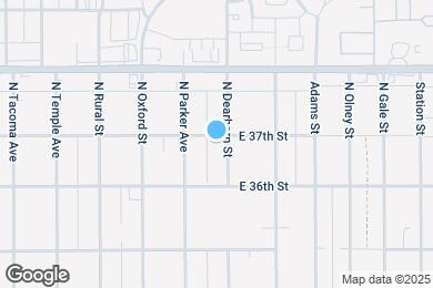 Map image of the property - 3636 N Dearborn St