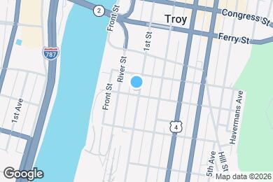 Map image of the property - 153 1st St