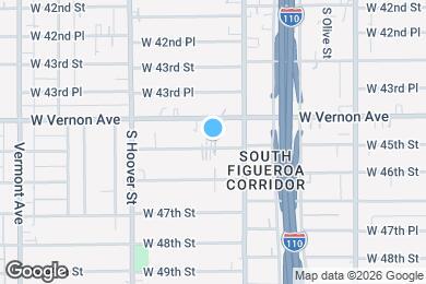 Map image of the property - 549 W 45th St