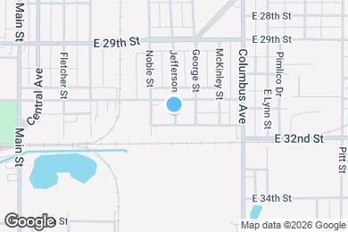 Map image of the property - 3119 Jefferson St