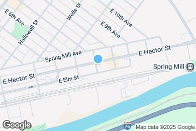 Map image of the property - 703 E Hector St