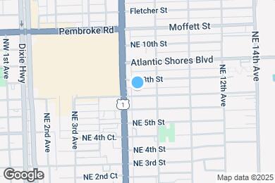 Map image of the property - 619 NE 7th St