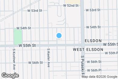 Map image of the property - 5441 S Kedvale Ave