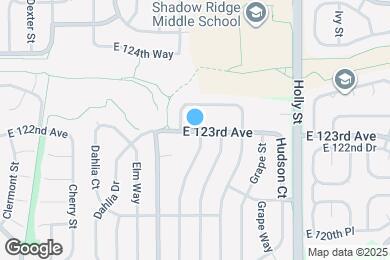 Map image of the property - 5227 E 123rd Ave