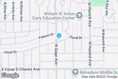 Map image of the property - 3809 Floral Dr