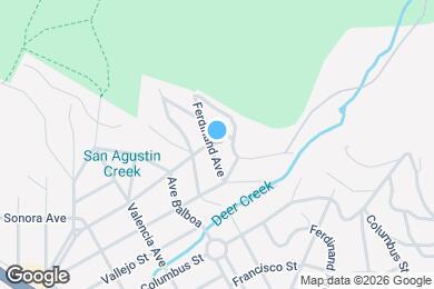 Map image of the property - 962 Ferdinand Ave