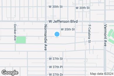 Map image of the property - 1338 W 35th Pl