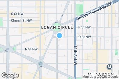 Map image of the property - 1325 13th St NW