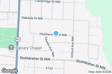 Map image of the property - 7800 Heatherview St NW