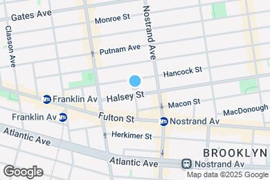 Map image of the property - 57 Halsey St
