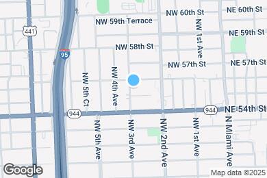 Map image of the property - 5545 NW 3rd Ave