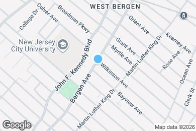 Map image of the property - 188 Bergen Ave