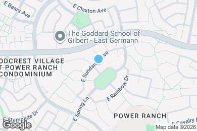 Map image of the property - 4181 E Sundance Ave