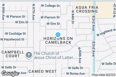 Map image of the property - 8508 W Hazelwood St