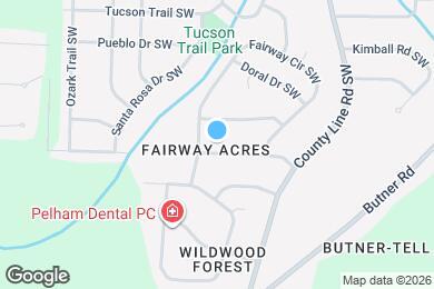 Map image of the property - 4603 Sahara Dr SW