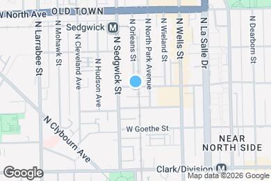 Map image of the property - 321 W Schiller St
