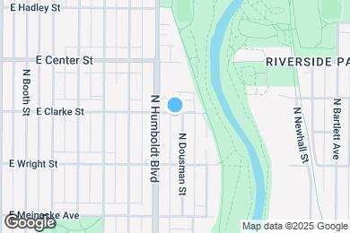 Map image of the property - 1125 E Clarke St