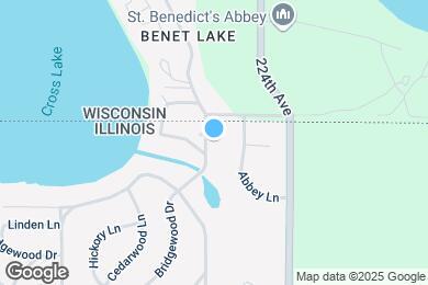 Map image of the property - 107 Bridgewood Dr