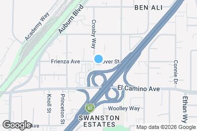 Map image of the property - 1710 Frienza Ave