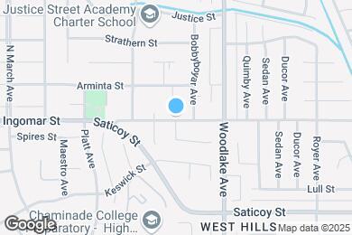 Map image of the property - 23259 Ingomar St