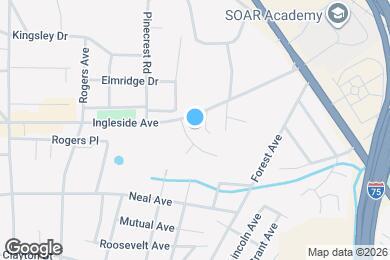 Map image of the property - 2140 Ingleside Ave