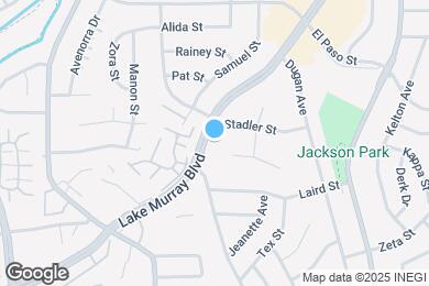 Map image of the property - 5865 Lake Murray Blvd