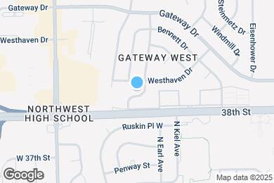 Map image of the property - 3820 N Lawndale Ave