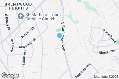 Map image of the property - 451 S Barrington Ave
