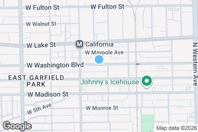 Map image of the property - 2723 W Washington Blvd