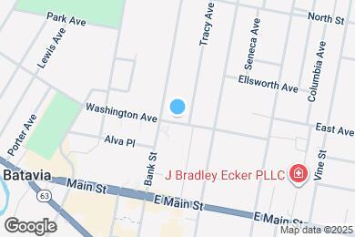 Map image of the property - 209 Washington Ave